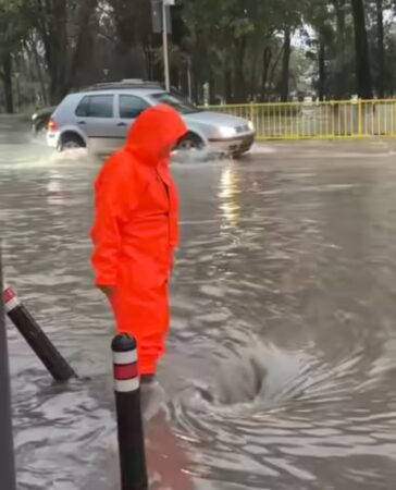 Cantități record de precipitații-140 l/mp în  ultimele 24 de ore 