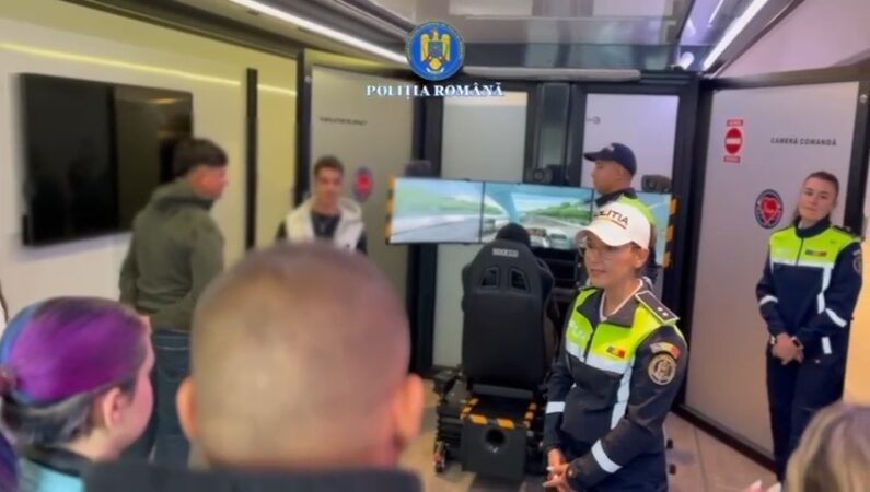 Caravana de Educație Rutieră a ajuns în Dâmbovița