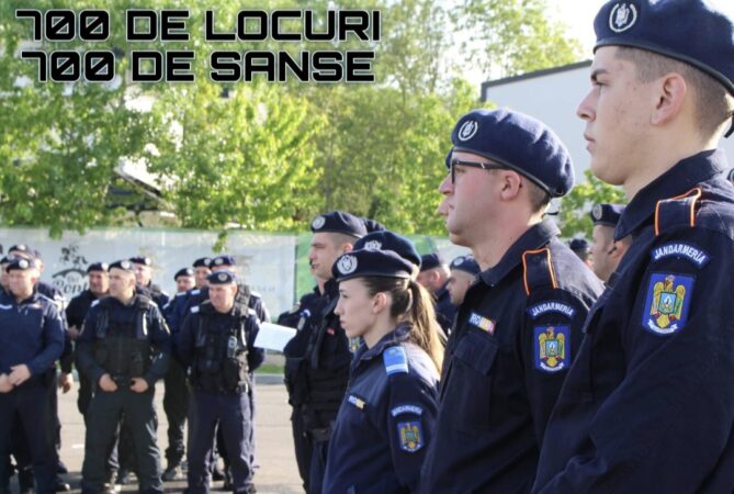 Carieră în uniformă: 700 de locuri disponibile la școlile de subofițeri jandarmi, sesiunea septembrie-decembrie 2025 Carieră în uniformă: 700 de locuri disponibile la școlile de subofițeri jandarmi, sesiunea septembrie-decembrie 2025