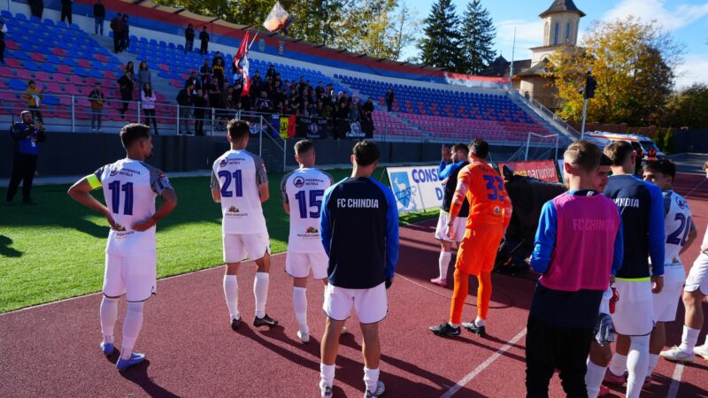 Chindia Târgoviște caută revanșa în Liga a 2-a, după înfrângerea cu FC Voluntari