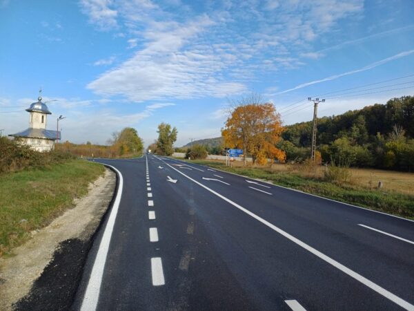 DN72A, mai sigur și modern: Intersecția către Mănești, finalizată