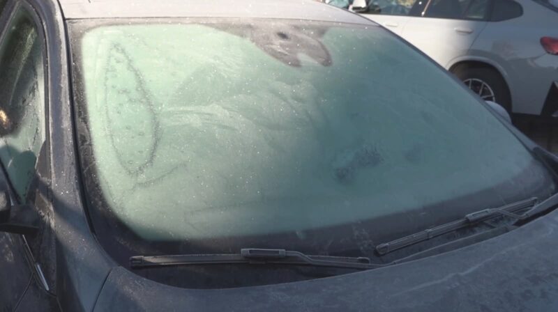 Frig extrem la Miercurea Ciuc: -10°C, ger și brumă Frig extrem la Miercurea Ciuc: -10°C , ger și brumă