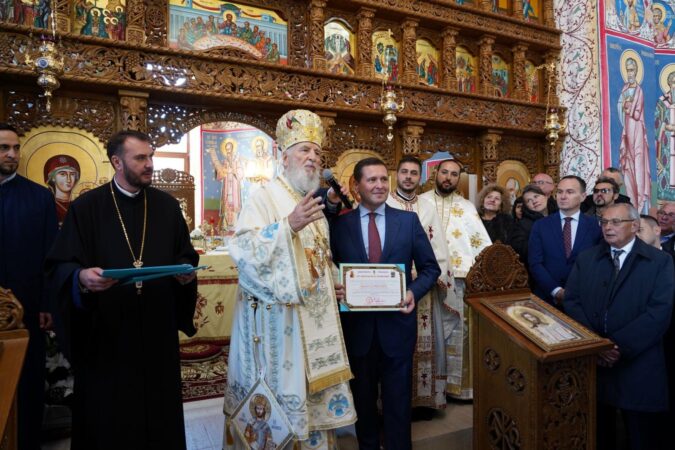 Catedrala „Sf. Voievod Neagoe Basarab” din Găești, sfințită de Înaltpreasfințitul Părinte Mitropolit Nifon