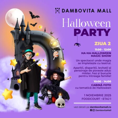 Halloween Party la Dâmbovița Mall  Halloween Party la Dâmbovița Mall