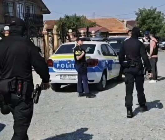 Jaf în amiaza zilei în Târgoviște 