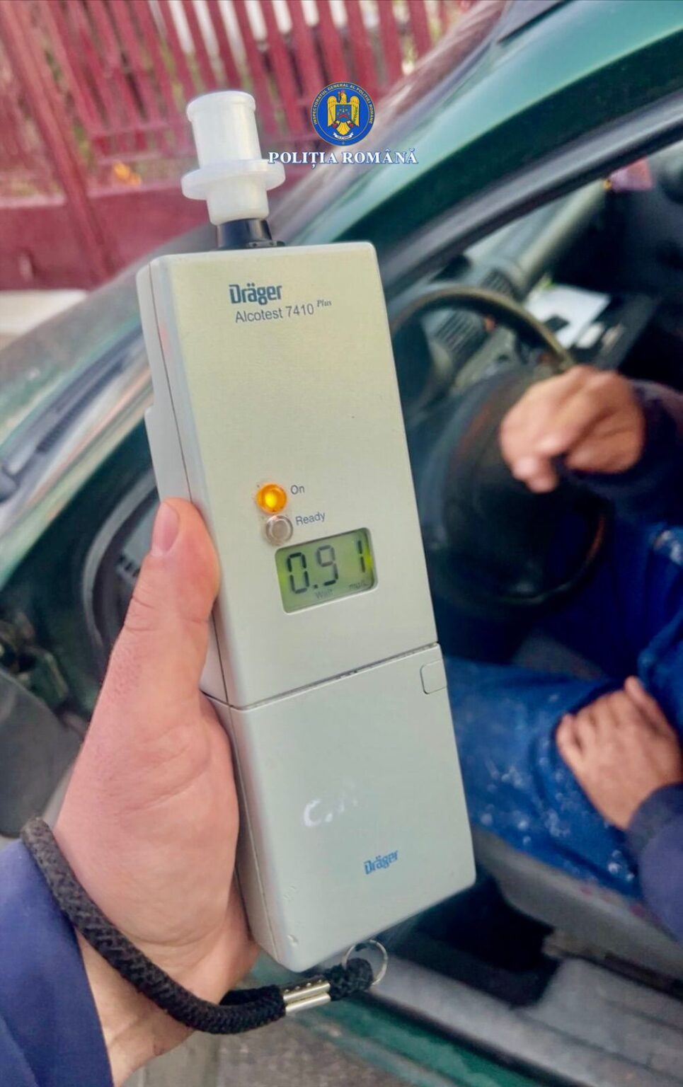 Razie a polițiștilor dâmbovițeni pentru menținerea siguranței cetățenilor