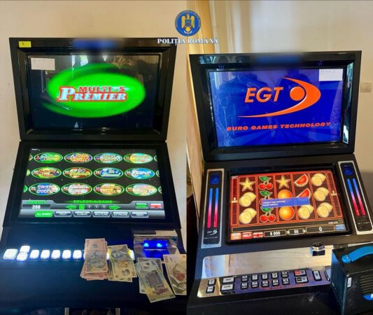 Razie în sălile de jocuri de noroc din Dâmbovița