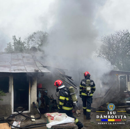 Tragedie la Șelaru, o femeie  și-a pierdut viața într-un incendiu izbucnit la locuință