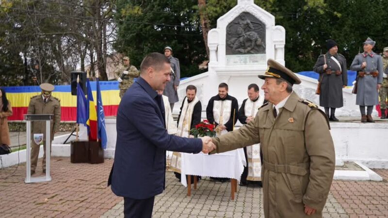 100 de ani de la sfințirea Monumentului Eroilor de la Mănăstirea Dealu