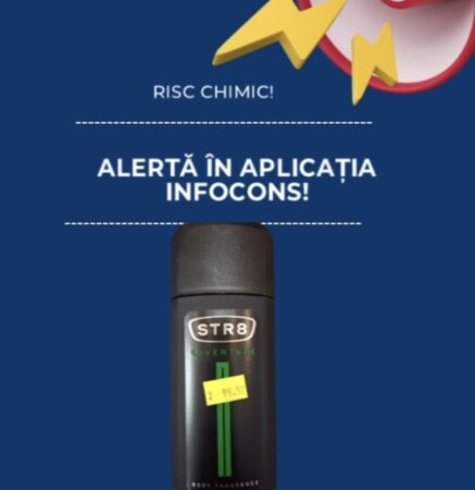 Alertă InfoCons : Un spray de corp STR8, retras de pe piață din cauza unei substanțe toxice descoperite în compoziție Alertă InfoCons : Un spray de corp STR8, retras de pe piață din cauza unei substanțe toxice descoperite în compoziție