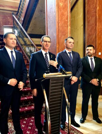 Ambasadorul Israelului în România, Lior Ben Dor, în vizită oficială la Primăria Târgoviște și CJ  Dâmbovița: Discuții despre istorie, comunitate și parteneriate economice