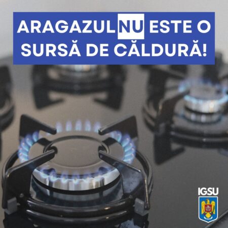 Atenție! Aragazul NU este o sursă de încălzire – riscuri majore pentru viață pe timpul iernii Atenție! Aragazul NU este o sursă de încălzire – riscuri majore pentru viață pe timpul iernii