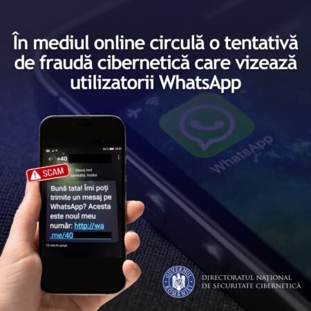 Atenție la fraudele WhatsApp: „Bună, tata…” poate fi capcana hackerilor Atenție la fraudele WhatsApp: „Bună, tata…” poate fi capcana hackerilor