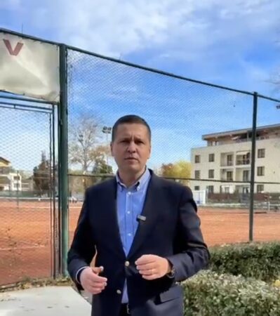 Baza de tenis din Parcul Chindia va rămâne a dâmbovițenilor, Consiliul Județean o transformă într-un complex sportiv modern