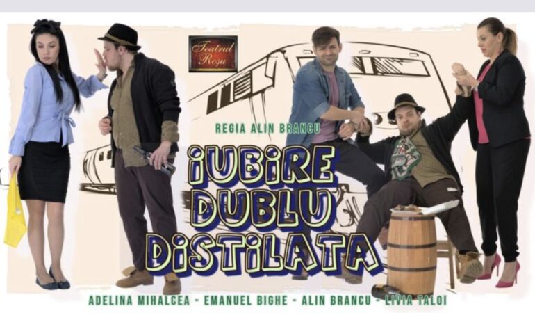 Comedia „Iubire dublu distilată” ajunge la Târgoviște Comedia „Iubire dublu distilată” ajunge la Târgoviște