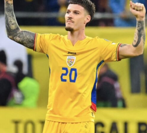 Dennis Man, „Tricolorul lunii octombrie” – Performanță și leadership pe terenul naționalei