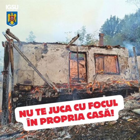 ISU Dâmbovița atrage atenția: Prevenția împotriva incendiilor în sezonul rece este esențială