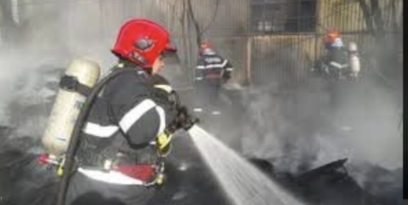 Incendiu la un depozit de muniție din cadrul  Uzinei  Mija