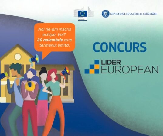 Înscrierile pentru competiția „Lider European 2025” au început. Tema ediției: „Implicare civică – Comunități care contează” Înscrierile pentru competiția „Lider European 2025” au început. Tema ediției: „Implicare civică – Comunități care contează”