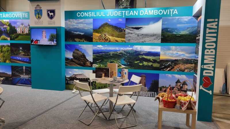 Obiectivele turistice din Dâmbovița, promovate la Târgul de Turism al României 2025