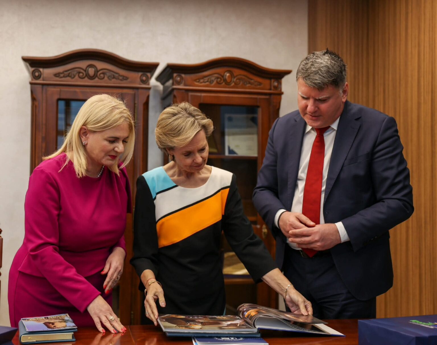 Principesa Sofia a României, vizită oficială la Universitatea „Valahia” din Târgoviște