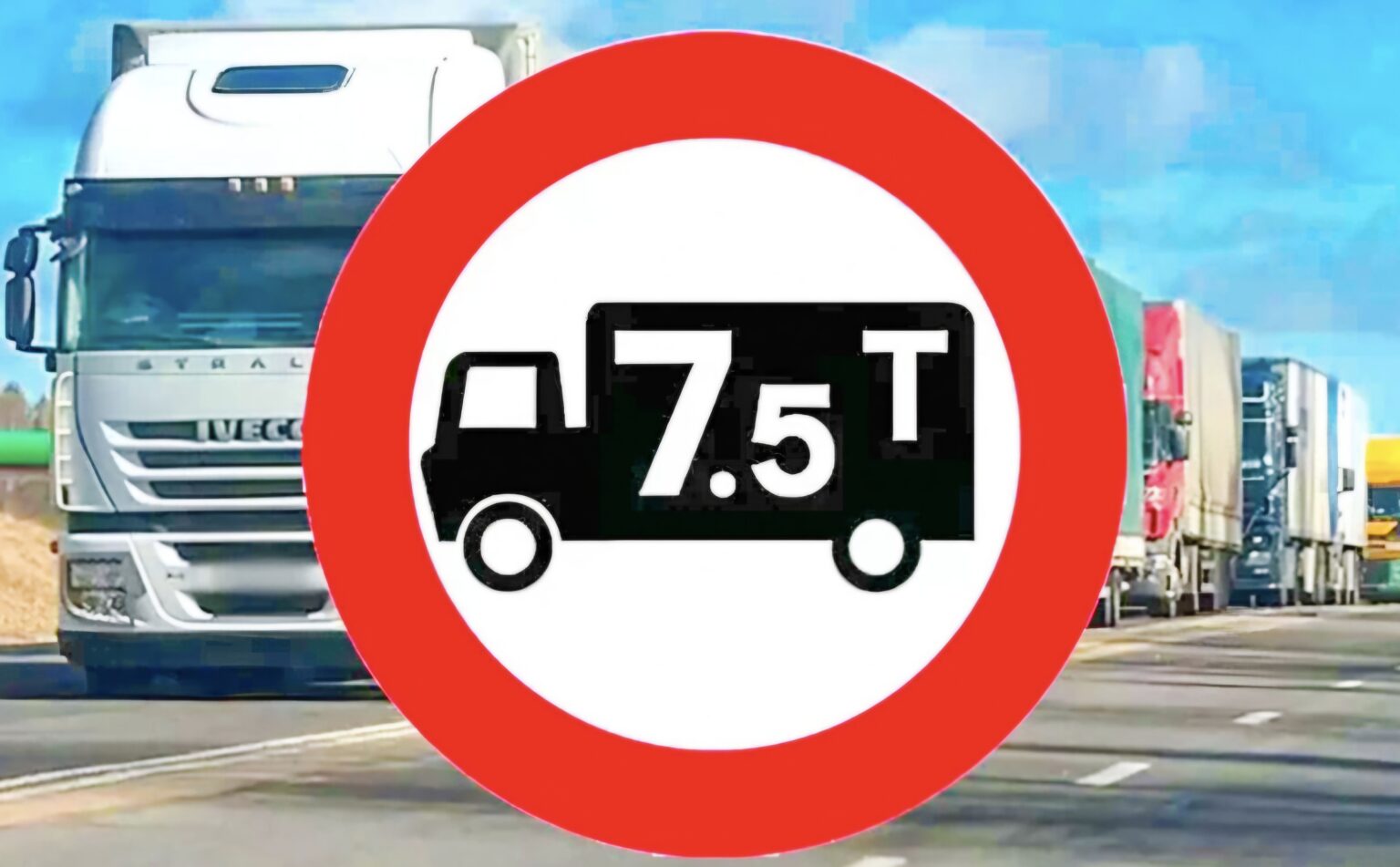 Restricții de circulație pentru camioane de peste 7,5 tone în perioada 29 noiembrie – 1 decembrie: CNAIR avertizează transportatorii