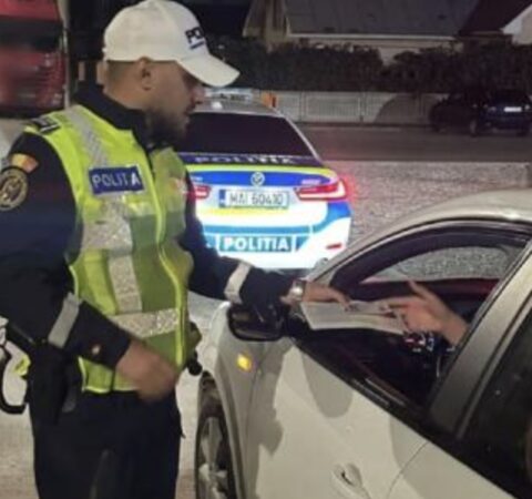 Tânăr prins la volan, deși nu deține permis de conducere