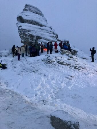 28 noiembrie – Ziua Sfinxului: Salvamont Dâmbovița avertizează turiștii care urcă în Bucegi