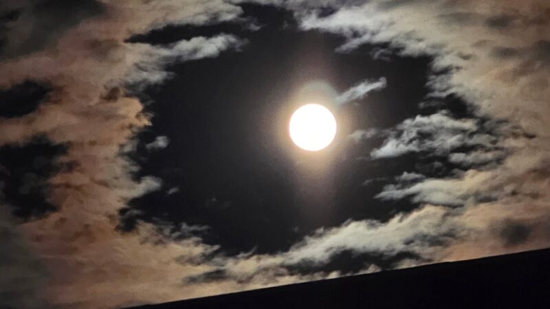 Aseară a fost spectacol pe cer: Luna Castorului, cea mai mare superlună a anului, a uimit privitorii