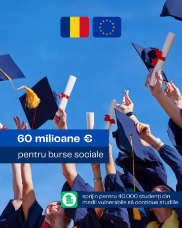 60 de milioane de euro pentru bursele sociale ale studenților din România 60 de milioane de euro pentru bursele sociale ale studenților din România