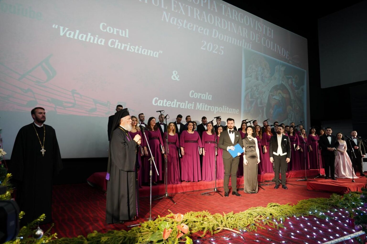 Concert extraordinar de colinde la Târgoviște 