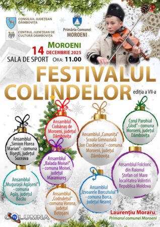 Festivalul Colindelor, ediția a VII-a, la Moroeni Festivalul Colindelor, ediția a VII-a, la Moroeni