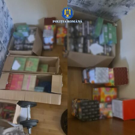Operațiunea Petarde: Capturi masive de artificii ilegale în Dâmbovița