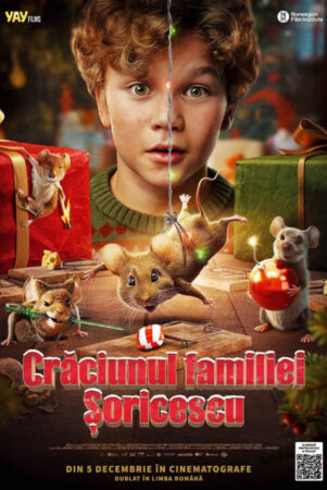 Premieră de Moș Nicolae la Cinema Independența: „Crăciunul familiei Șoricescu”, o animație plină de magie