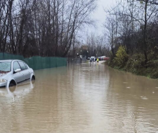 Viitură puternică  în satul Ionești, comuna Petrești: Complex piscicol distrus, fermieri disperați, localnicii acuză manevre la baraje