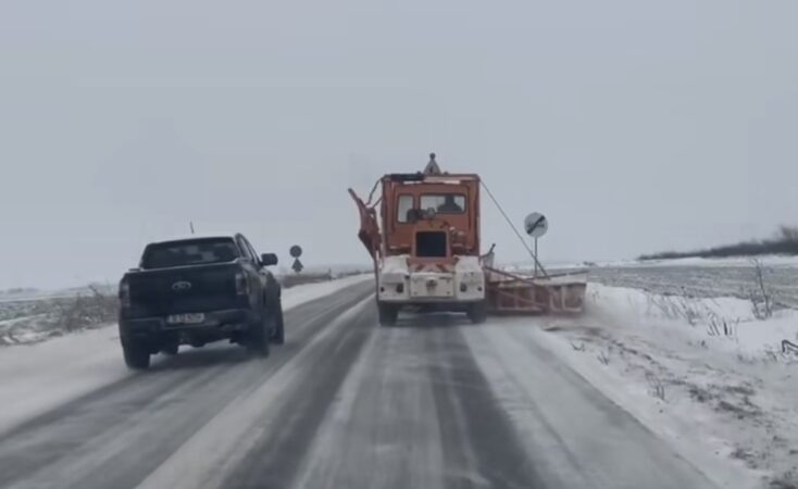 CNAIR: Trafic rutier în condiții de iarnă