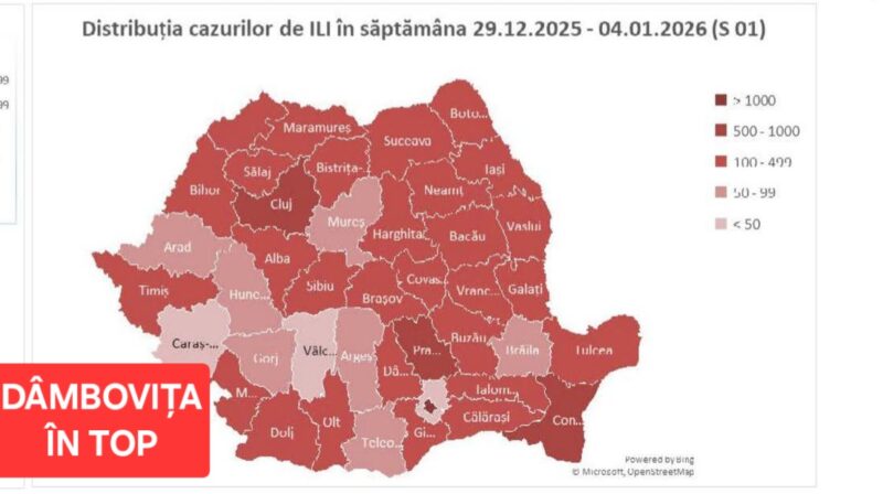 Gripa lovește în plin:  Decese confirmate iar  persoanele cu imunitate scăzută, astm bronșic, afectiuni  oncologice sunt în pericol major! 