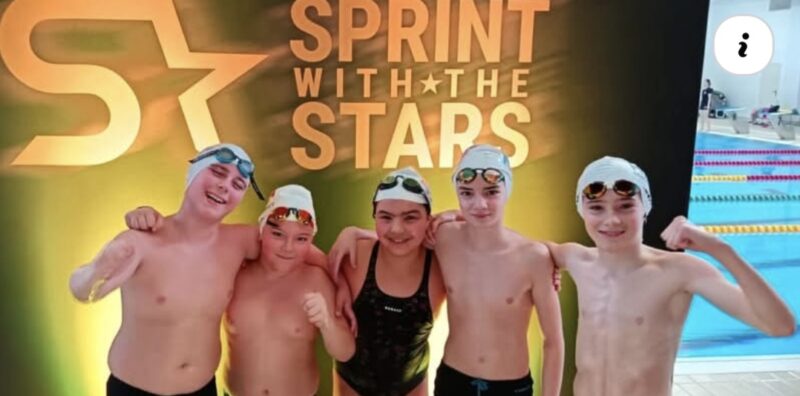 Înotătorii de la CS Târgoviște, printre stelele mondiale la Sprint With The Stars 