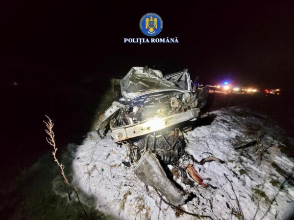 Tragedie pe DJ 711A, tânăr de 24 de ani și-a pierdut viața într-un accident rutier, la Potlogi