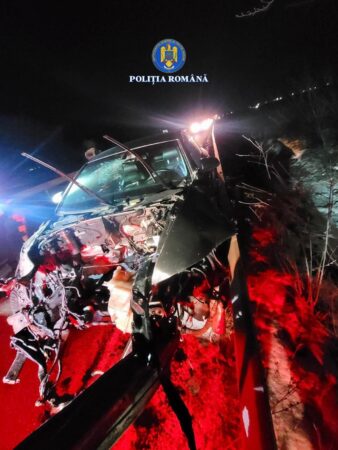 Tragedie pe DJ 711A, tânăr de 24 de ani și-a pierdut viața într-un accident rutier, la Potlogi