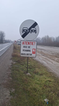 Atenție șoferi! Risc de roaming involuntar la granița cu Serbia