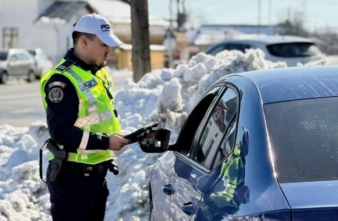  Bărbat prins la volan fără permis, în comuna Sălcioara