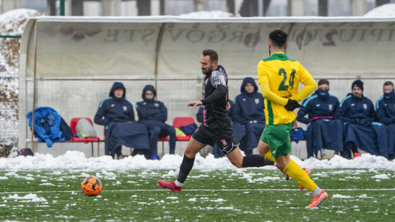 Chindia Târgoviște continuă seria evoluțiilor solide în amicale, victorie clară împotriva lui Muscelul ARO Câmpulung Muscel