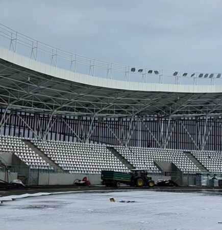 Dâmbovița Arena, aproape de finalizare
