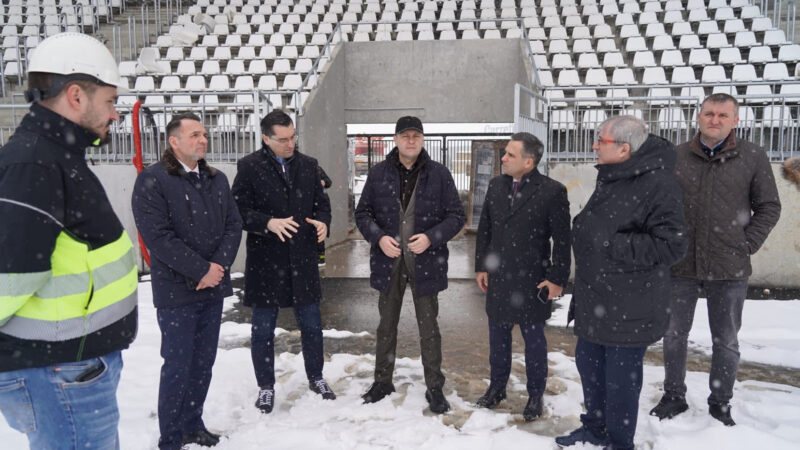 Dâmbovița Arena, în linie dreaptă spre finalizare – un proiect care schimbă viitorul sportului dâmbovițean