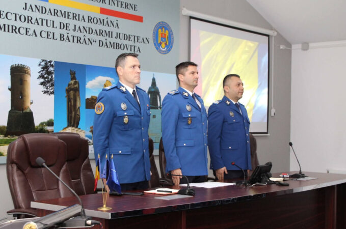 Jandarmeria Dâmbovița la datorie