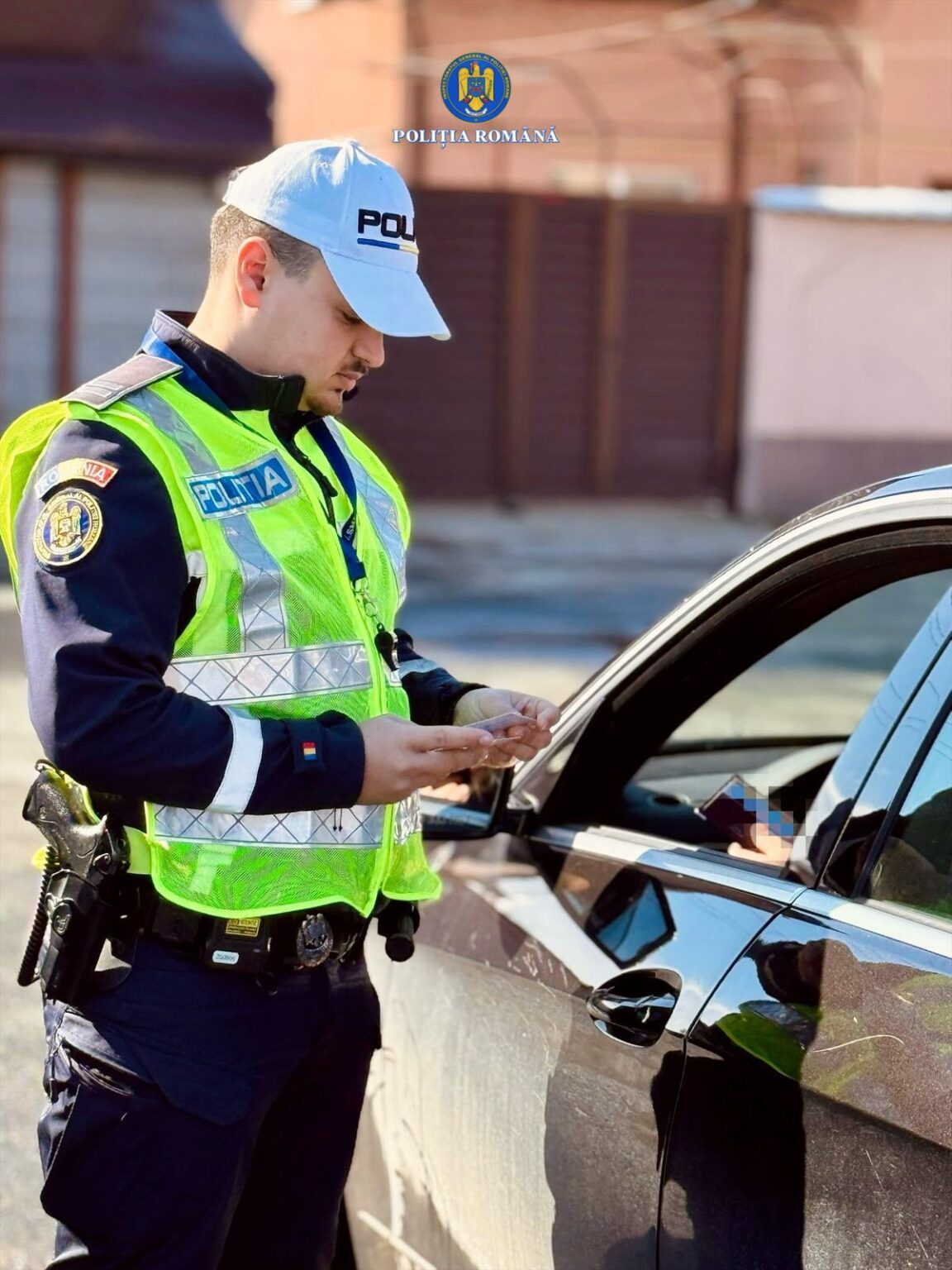  Minoră depistată la volan fără permis, pe drumul județean 720A