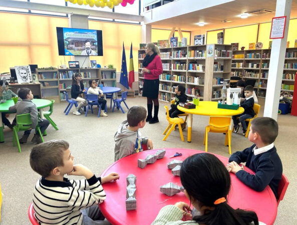 Pe urmele lui Brâncuși la Biblioteca Județeană Dâmbovița Pe urmele lui Brâncuși la Biblioteca Județeană Dâmbovița
