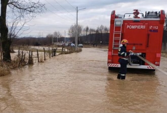 Risc de viituri rapide și inundații locale în  zona de sud a județului Dâmbovița 