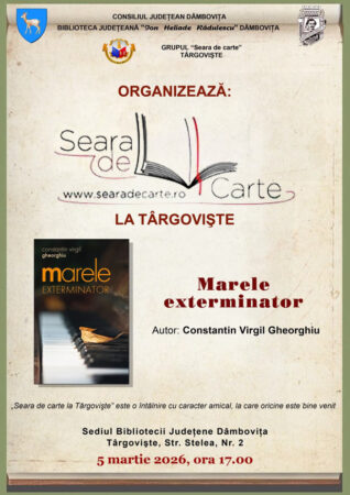  „Seara de carte la Târgovişte” 
